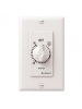 Intermatic FD430MW - 30 Minutes Spring Loaded Wall Timer - DPST - White Color